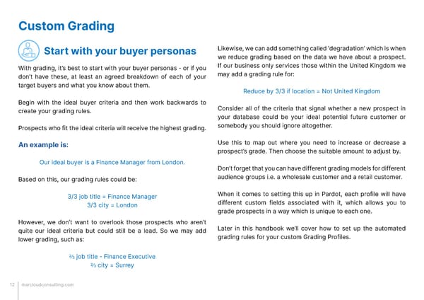 MCAE Pardot Scoring and Grading That Works - Page 12