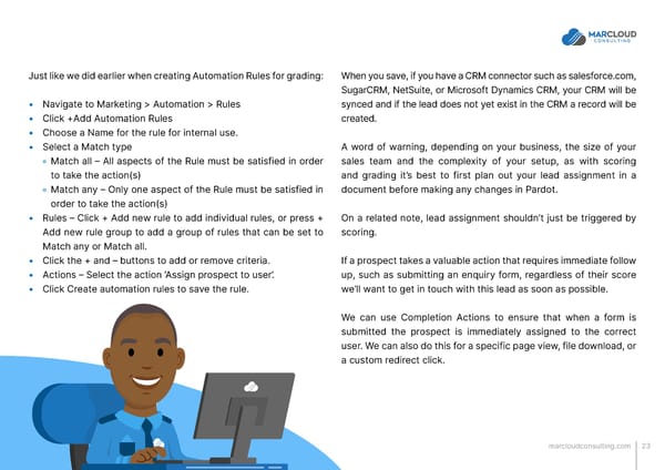 MCAE Pardot Scoring and Grading That Works - Page 23