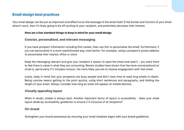 The Expert’s Guide to Great Pardot Email Marketing - Page 15